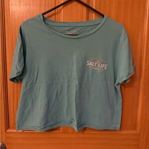 Salt Life Women's Aqua Short Sleeve Tee